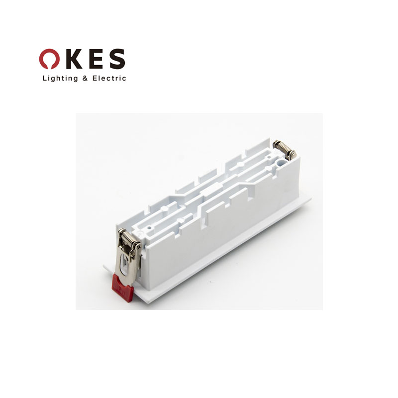 10W 20W Recessed Types Grille Light Ceiling Spotlight LED Linear Downlight for Apartment Hotel Lighting