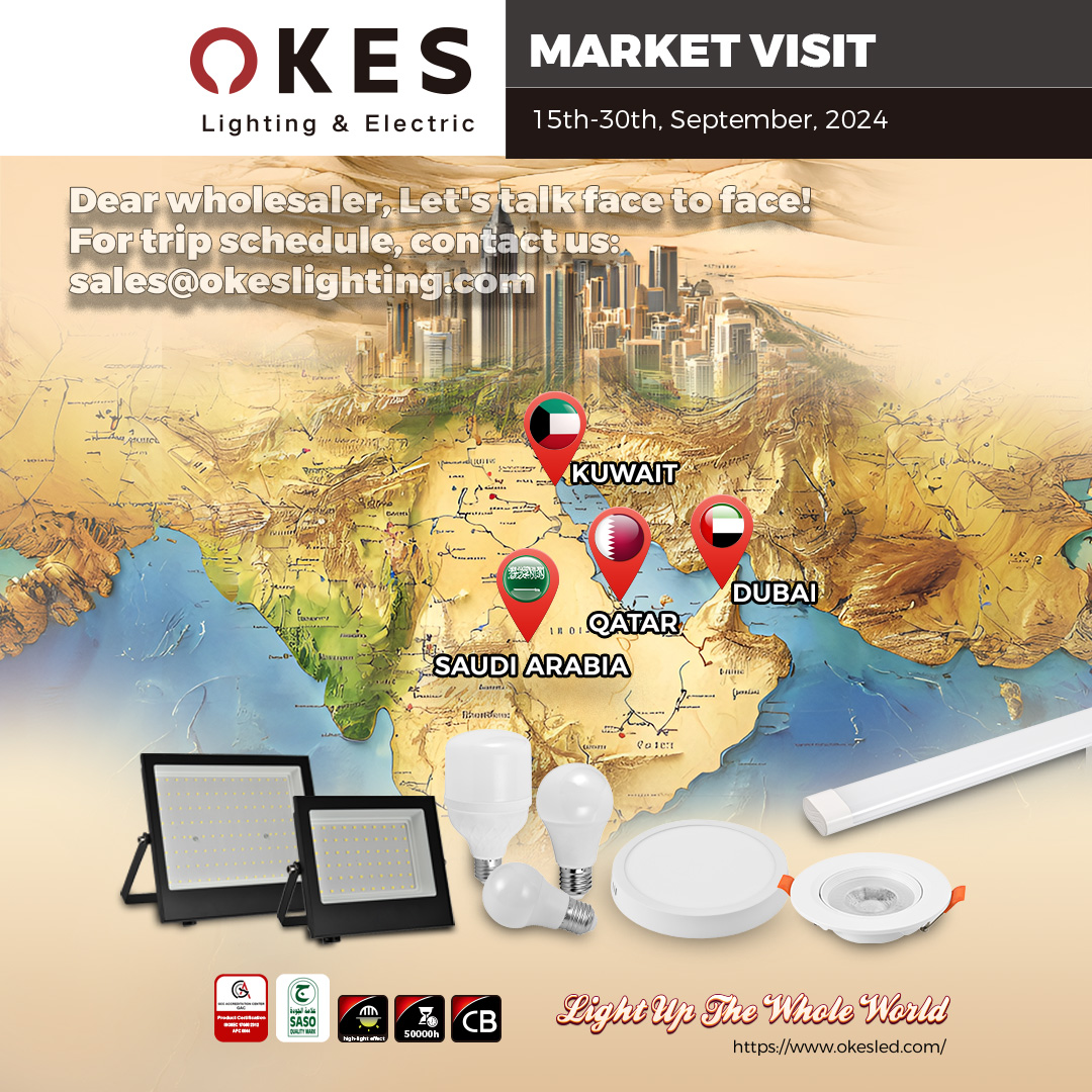 Do you want to catch more market share? Choose OKES lighting as Your Reliable Partner!