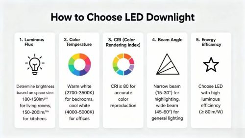 How to Choose LED Downlight