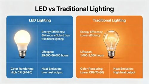 LED vs Traditional Lighting