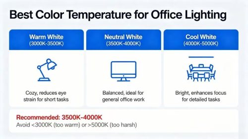 Best Color Temperature for Office Lighting