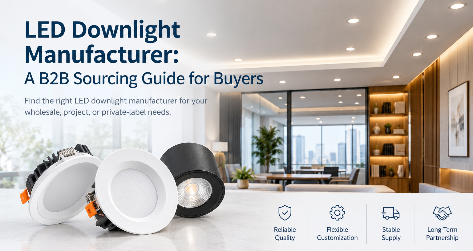 ed-downlight-manufacturer-b2b-guide